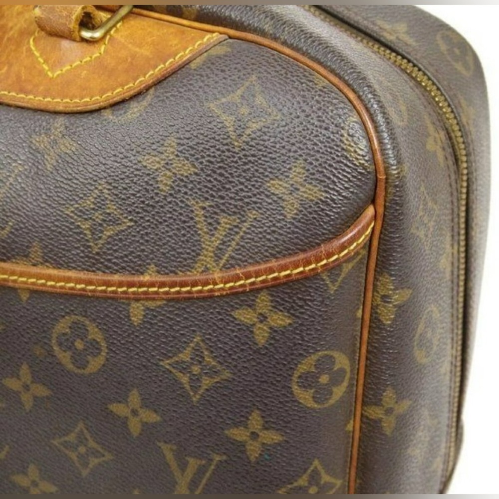 Louis Vuitton Satchel Bag Deauville Bowling Monogram canvas. Authentic - Picture 5 of 12